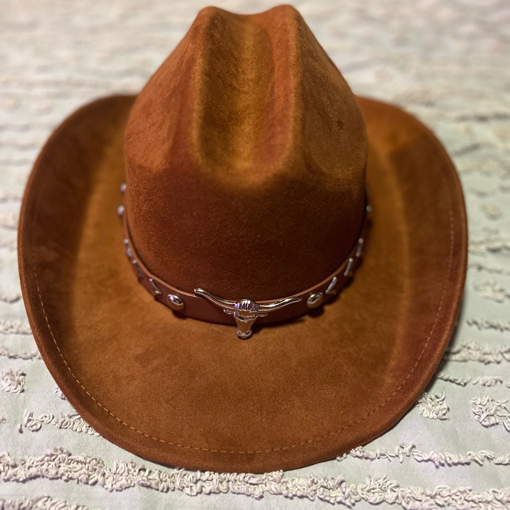 a new day Brown Suede Hat